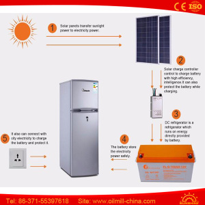 12V Commercial Solar Deep Powered Refrigerator Fridge Freezer